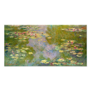 Impression Photo Nymphes D'Eau   CLAUDE MONET