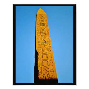Impression Photo Obelisk du temple de Karnak