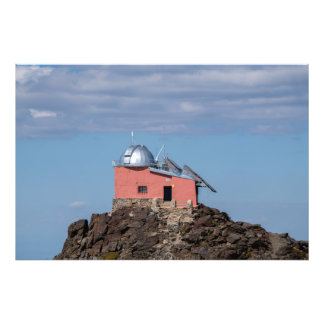 Impression Photo Observatoire dans les montagnes de la Sierra Nevad