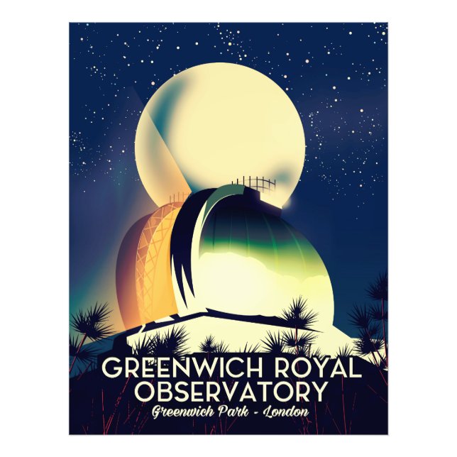 Impression Photo Observatoire royal de Greenwich à Londres (Devant)