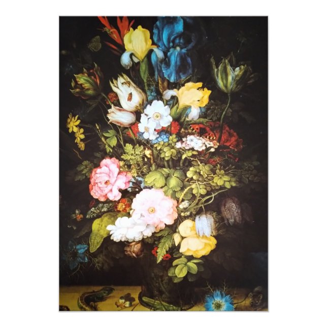 Impression Photo Œuvre d'art florale Fleur japonaise (Devant)