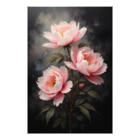 Œuvre d'art florale Pivoine