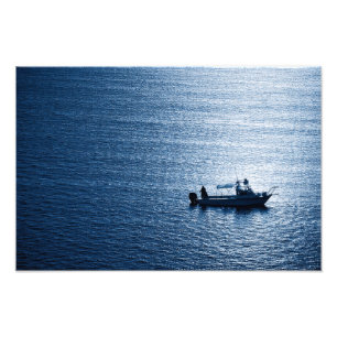 Impression Photo Œuvre d'art minimaliste sur l'océan Poissonnerie B
