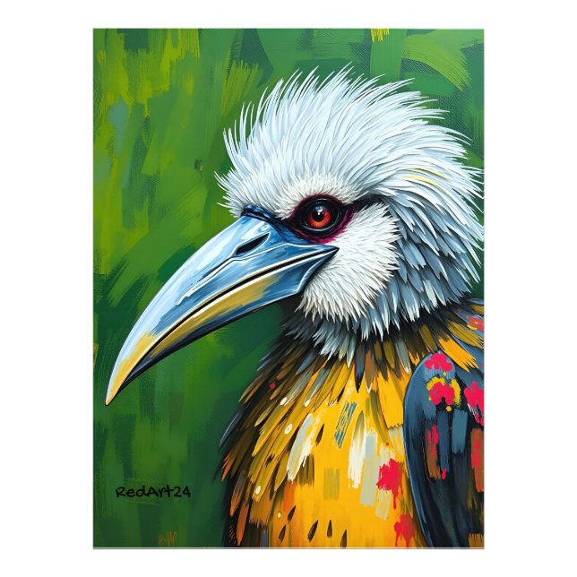Impression Photo Œuvre d'art murale de l'aigle des Philippines – Es (Devant)