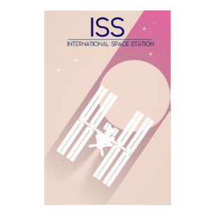 Impression Photo Œuvre d'art spatiale de la Station spatiale intern