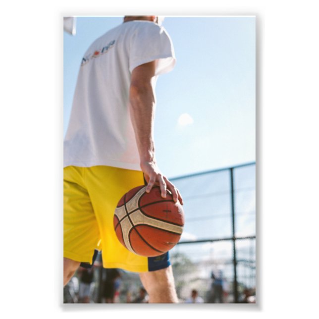 Impression Photo Oeuvre de basket-ball (Devant)