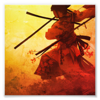 Impression Photo Oeuvre japonaise vintage