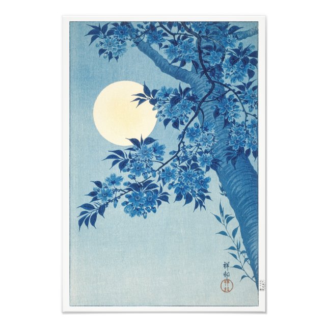 Impression Photo Ohara Koson Art japonais (Devant)