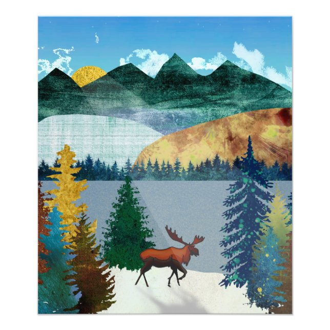 Impression Photo Oie du soleil (Devant)