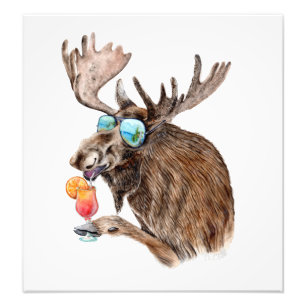 Impression Photo Oie en vacances