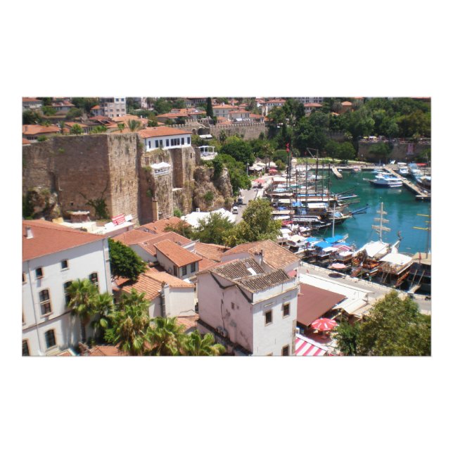 Impression Photo Old city Kaleici  of  Antalya (Devant)