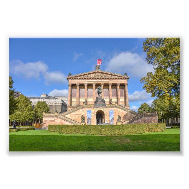 Impression Photo Old National Gallery, Berlin, Allemagne (Devant)