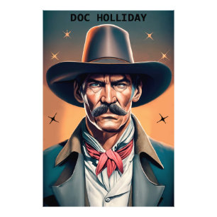 Impression Photo Old West Legend Doc Holliday