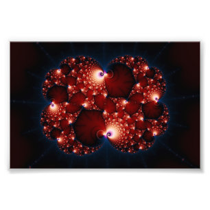 Impression Photo Opposés Attirent - Art Fractal