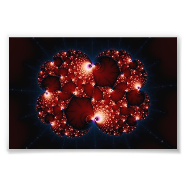 Impression Photo Opposés Attirent - Art Fractal (Devant)