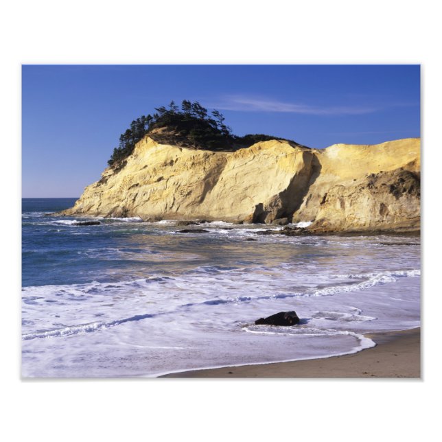 Impression Photo OR, côte de l'Oregon, Cape Kiwanda SP, Cape 2 (Devant)