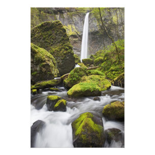 Impression Photo OR, gorge du Columbia River, Elowah Falls et