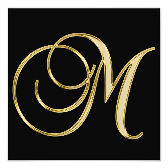 IMPRESSION PHOTO OR NOIR ÉLÉGANT (Devant)