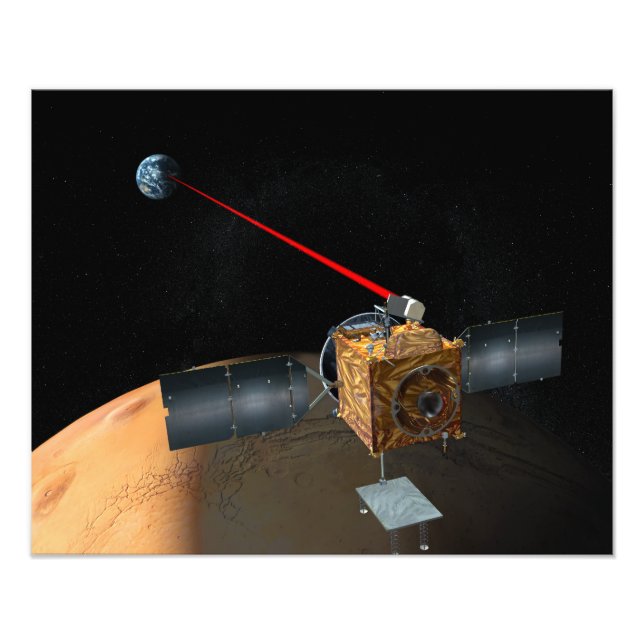Impression Photo Orbiter de télécommunications Mars 2 (Devant)