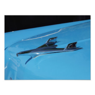 Impression Photo Ornement Chevrolet Bel Air Hood 1956