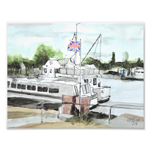 Impression Photo Oulton Broad  (Devant)