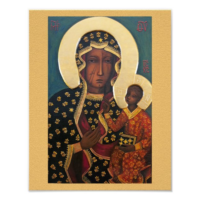 Impression Photo Our Lady of Czestochowa (Devant)