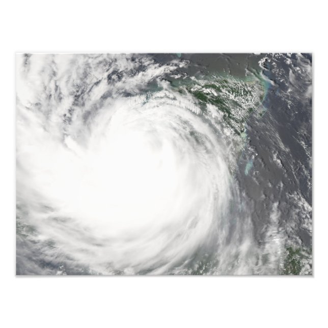 Impression Photo Ouragan Dean (Devant)