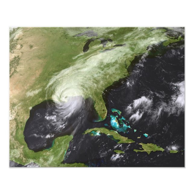 Impression Photo Ouragan Katrina (Devant)