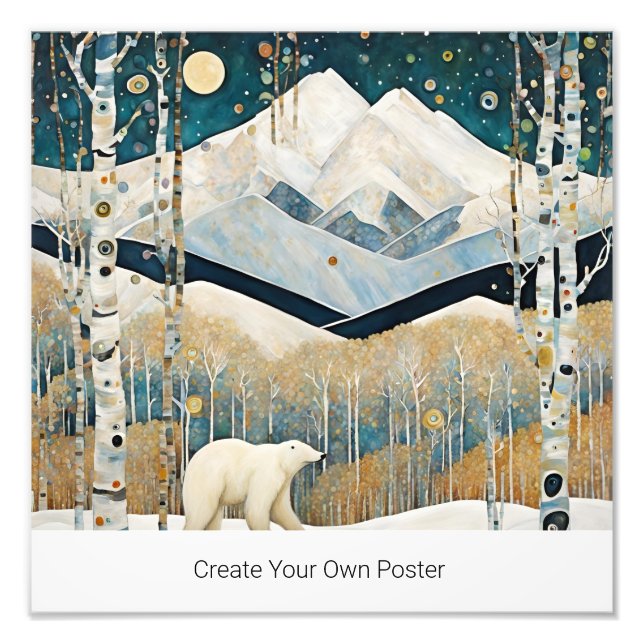 Impression Photo Ours polaire (Devant)