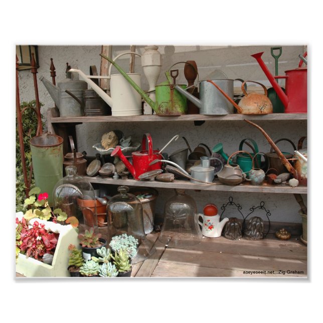 Impression Photo Outils de jardin (Devant)