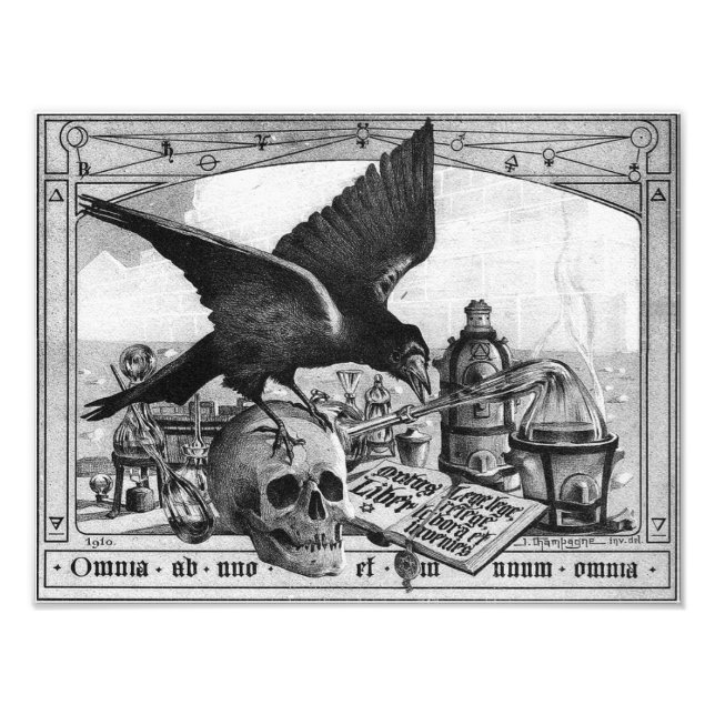 Impression Photo Outils de laboratoire d'alchimie pour le grand tra (Devant)