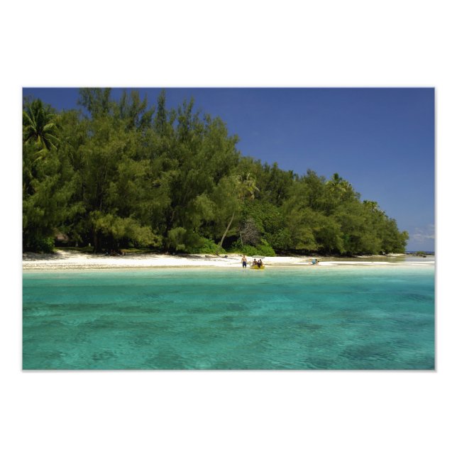 Impression Photo Pacifique Sud, Polynésie française, Moorea (Devant)