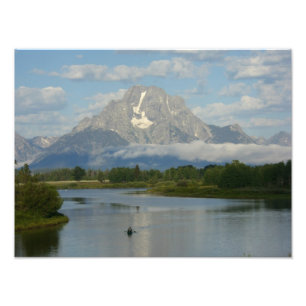 Impression Photo Pagaie dans le parc national de Grand Teton