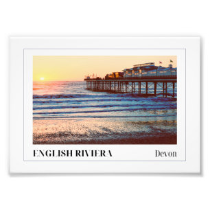 Impression Photo Paignton Pier, Riviera anglaise, Devon
