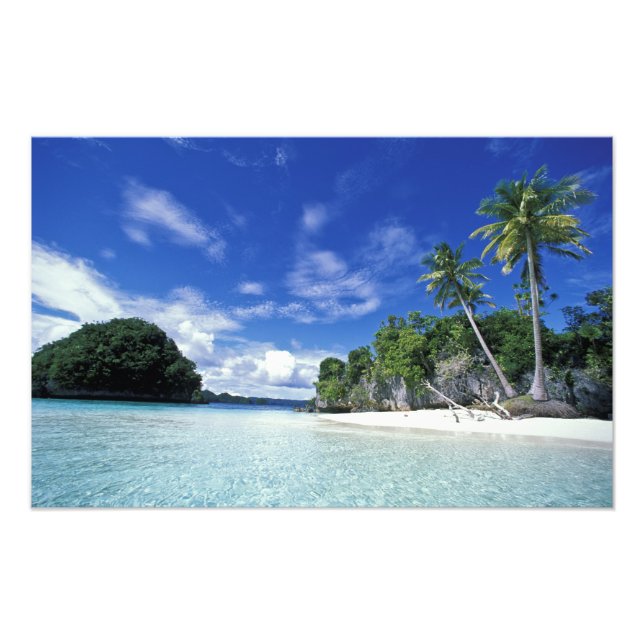 Impression Photo Palaos, îles Rock, île Honeymoon, Monde (Devant)