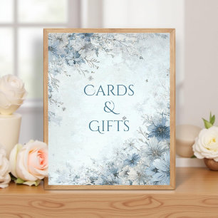 Impression Photo Panneau Cadeaux Rose argent Dusty Cartes de mariag