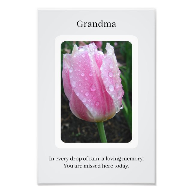 Impression Photo Panneau commémoratif pour mariage (Devant)