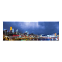 Pano 2016 Capture Cincinnati Ohio Skyline - Imprim