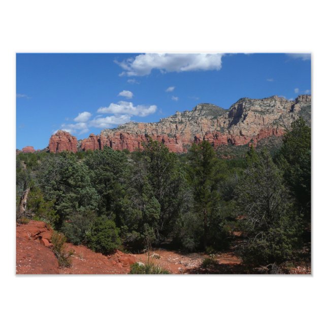 Impression Photo Panorama de Red Rocks à Sedona Arizona (Devant)