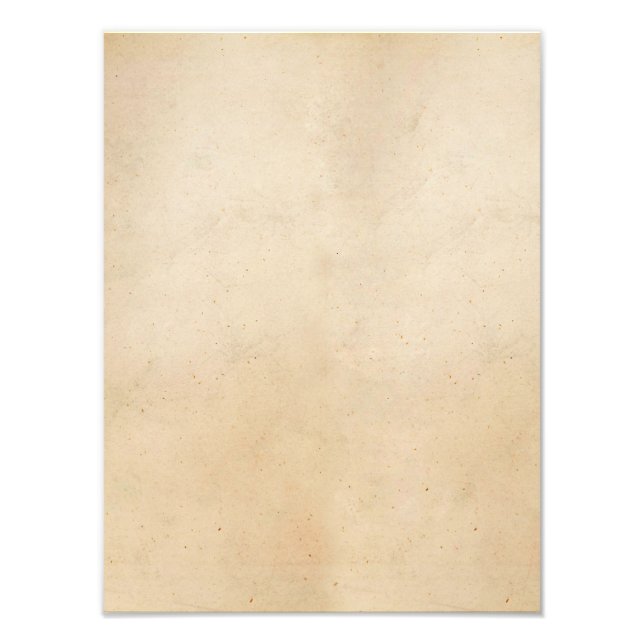 Impression Photo Papier vintage Antique Parchment Modèle Blanc (Devant)