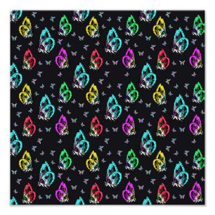 Impression Photo Papillon coloré