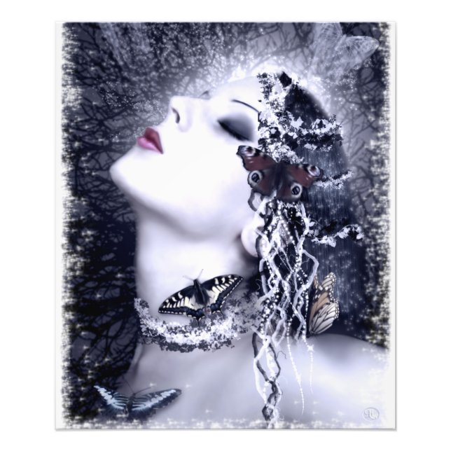 Impression Photo Papillon tombé (Devant)