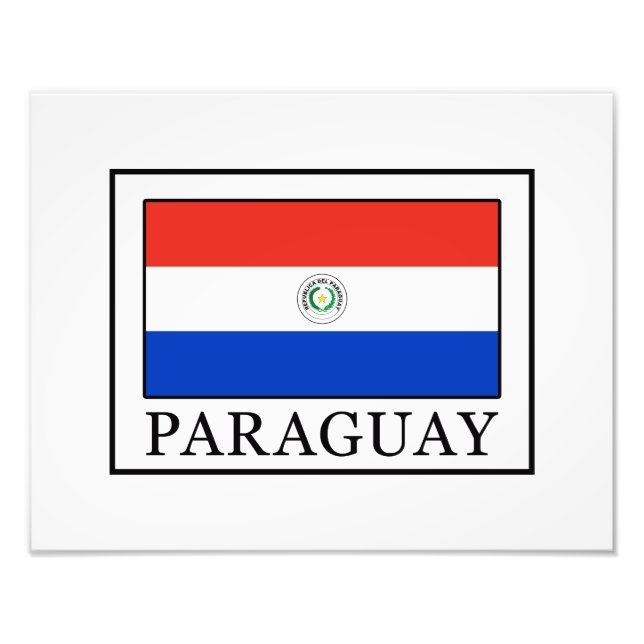 Impression Photo Paraguay (Devant)