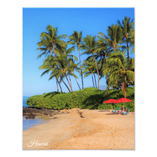 Impression Photo Parasols de plage de Maui