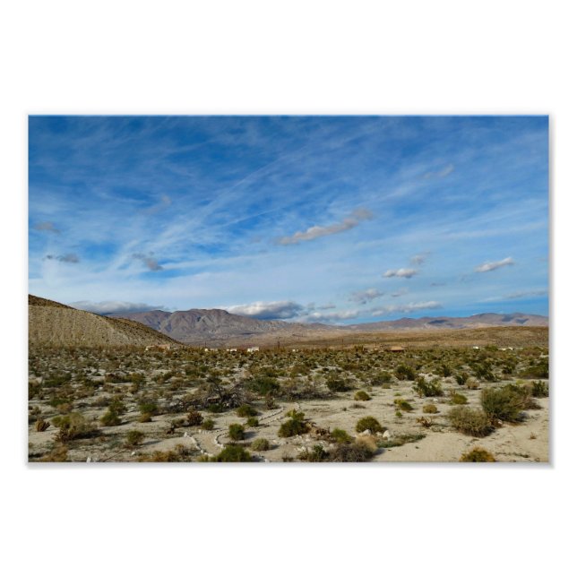 Impression Photo Parc d'état du désert d'Anza Borrego (Devant)