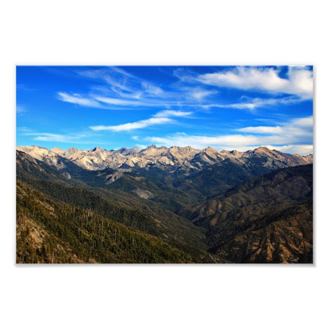 Impression Photo Parc national de Sequoia (Devant)