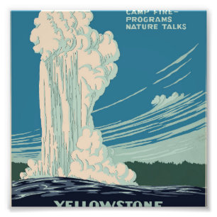 Impression Photo Parc national de Yellowstone