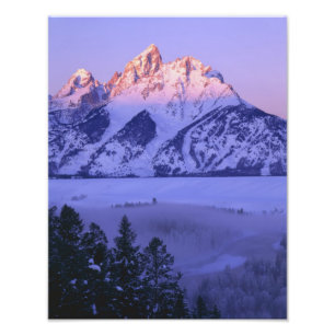 Impression Photo PARC NATIONAL GRAND TETON, WYOMING. ÉTATS-UNIS. Br