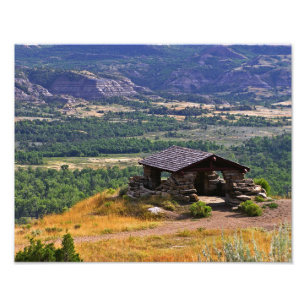 Impression Photo Parc national Theodore Roosevelt Dakota du Nord