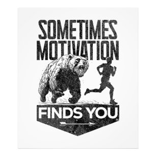 Impression Photo Parfois, Motivation Trouve Vous Drôle Courir Motiv